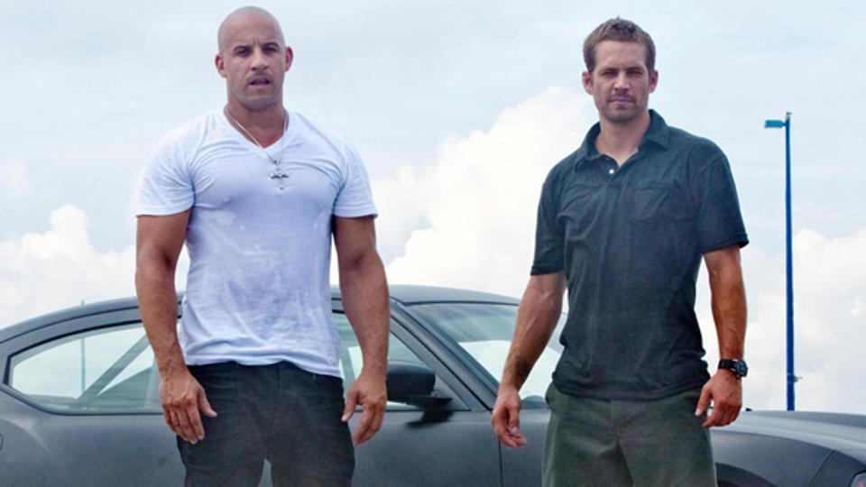 Paul Walker scene in Fast and Furious 9.